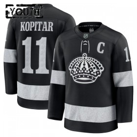 Lasten NHL Los Angeles Kings Pelipaita 2025-26 Fanatics Premium Anze Kopitar Alternate Musta